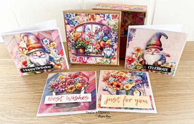 Rainbow Garden Gift Box & Cards - Tania Ridgwell