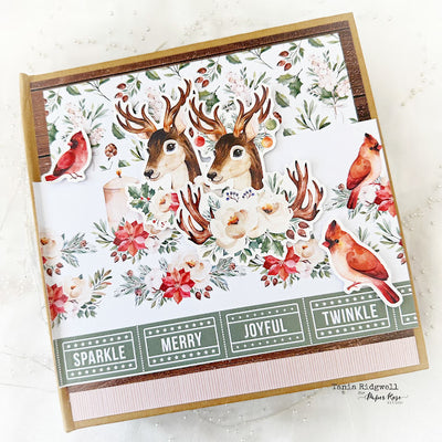 Merry Little Christmas Mini Album - Tania Ridgwell