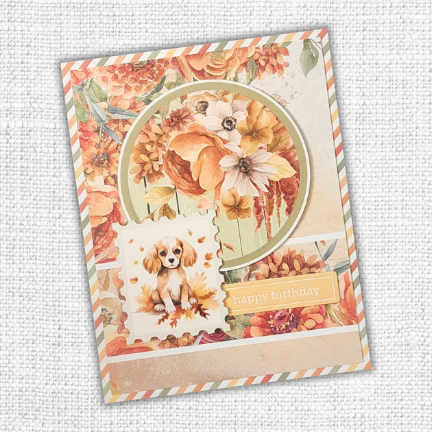 Autumn Florals 6x8" Quick Card Die Cuts 35478 – Paper Rose Studio