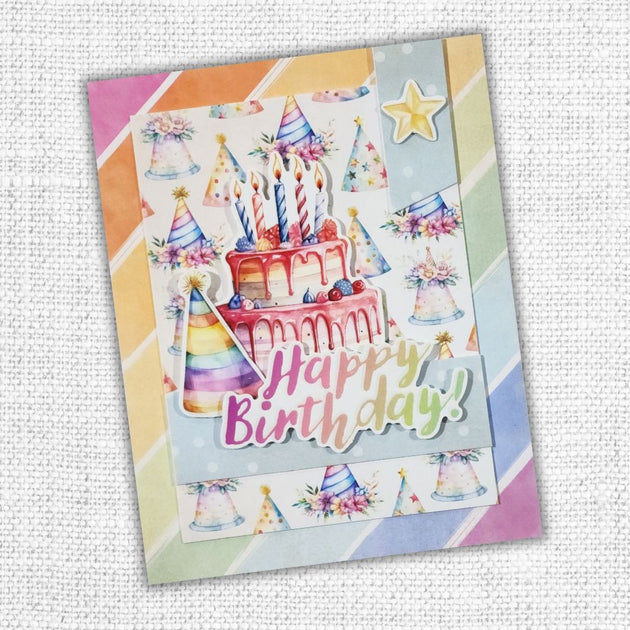 Birthday Fun Embossed Die Cuts 33306 – Paper Rose Studio