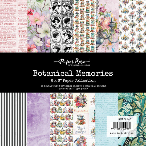 Botanical Memories 6x6 Paper Collection 32148 - Paper Rose Studio