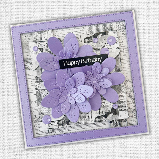 Purple Berry Shimmer Cardstock A5 10pc 29551 - Paper Rose Studio