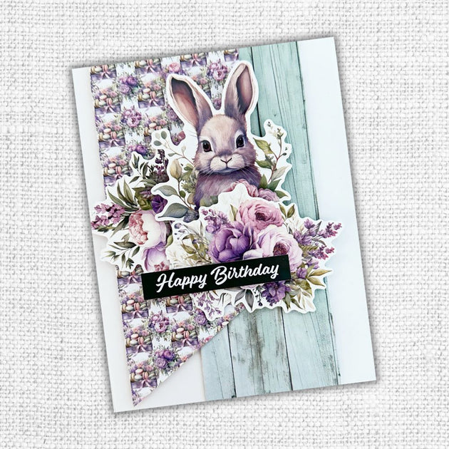 Lavender & Roses Embossed Die Cuts 32187 – Paper Rose Studio
