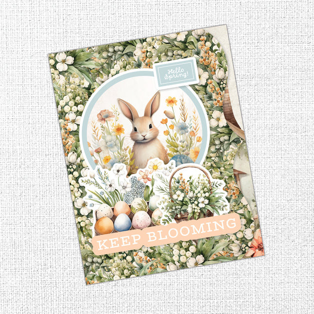 Easter Village 8.5x11" Mini Junk Journal Folio Kit 36025 – Paper Rose ...