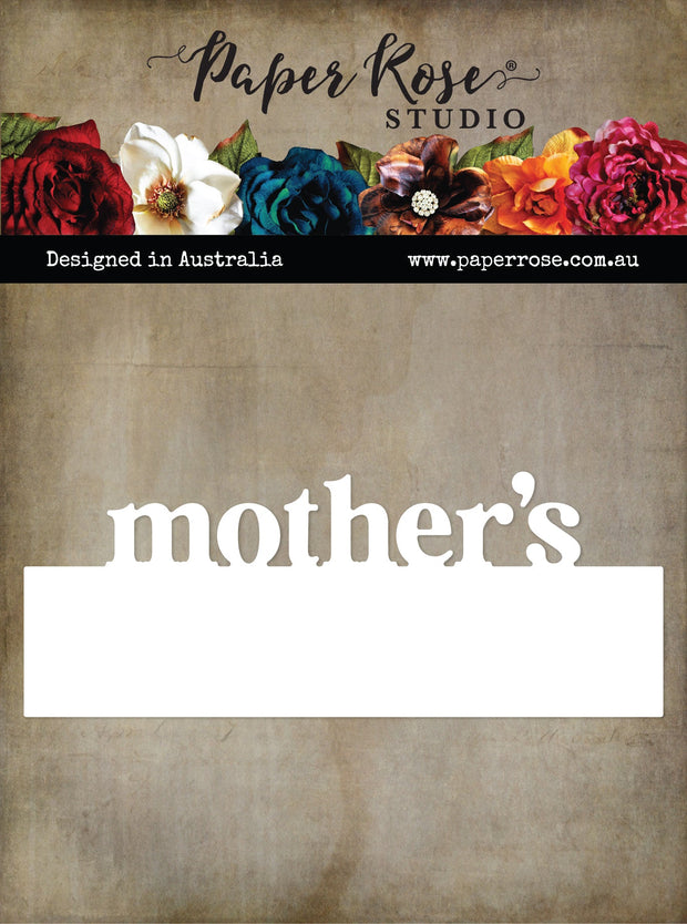 Mother's Border Word Metal Cutting Die 31956 - Paper Rose Studio