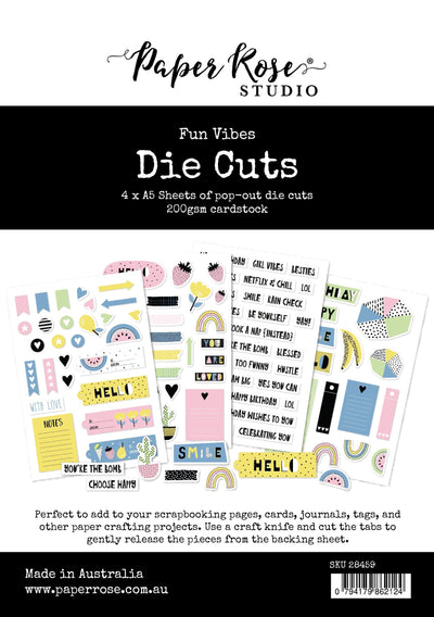 Fun Vibes Die Cuts 28459 - Paper Rose Studio
