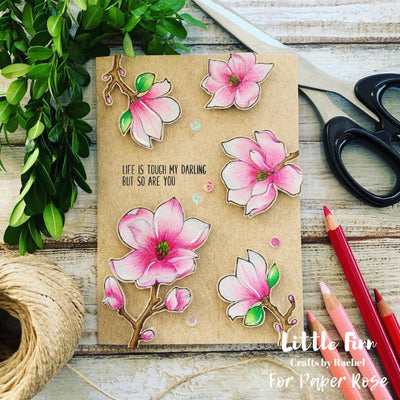 Lovely Florals Card - Rachel Breuerton Finn