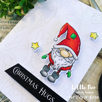 Christmas Hugs Card - Rachel Bruerton Finn
