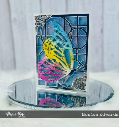 Butterfly Kisses Card - Monica Edwards