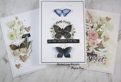 Butterfly Garden Cards - Natalie Walsh
