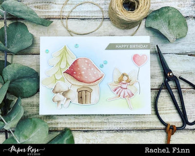 Fairy Garden Card - Rachel Finn