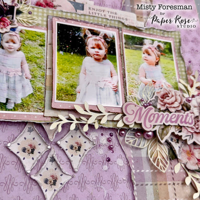 Afternoon in the Park Scrapbook Layout - Misty Foresman