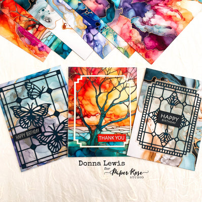 Stained Glass Window Cards - Donna Lewis