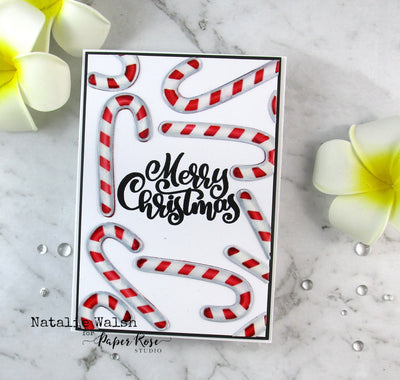 Candycane Card - Natalie Walsh