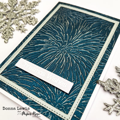 Fireworks Card - Donna Lewis