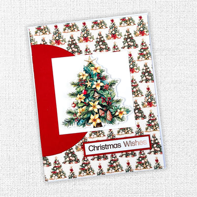 Tropical Christmas Tree Cards - Donna Lewis