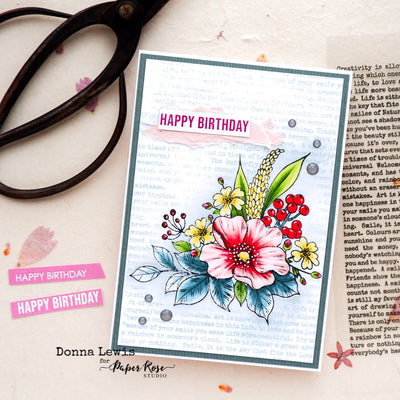 Happy Birthday Card - Donna Lewis