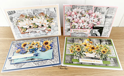 Floral Cards - Tania Ridgwell