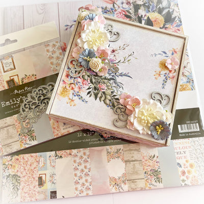 Emily's Garden Card Box - Tania Ridgwell