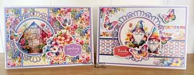 Rainbow Garden Cards - Tania Ridgwell