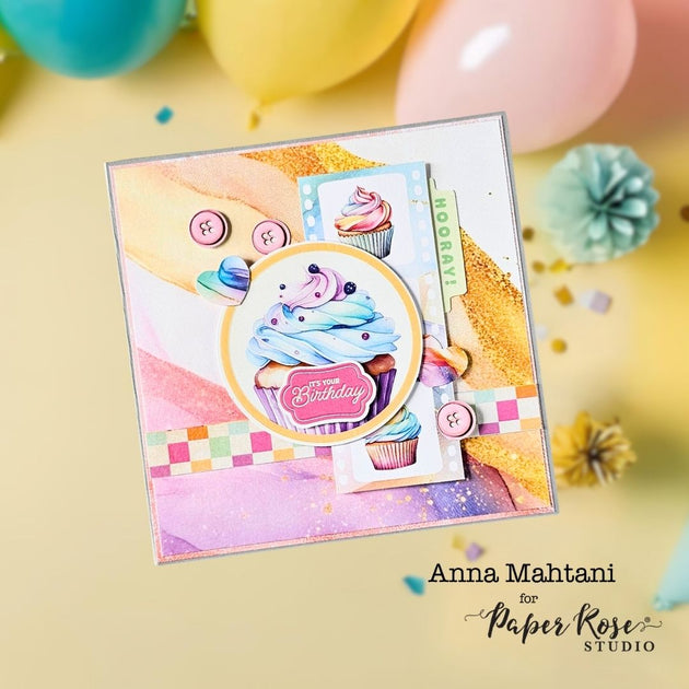 Birthday Fun Mini Album - Anna Mahtani – Paper Rose Studio