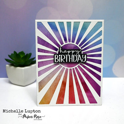 Sunburst Birthday - Michelle Lupton