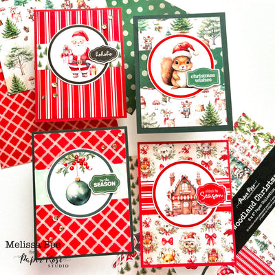 Woodland Christmas Cards & Tags - Melissa Bee