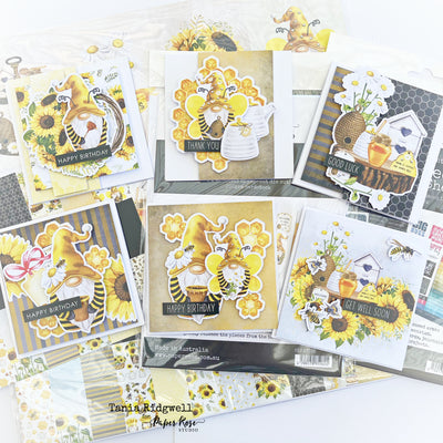 Bee Happy Cards - Tania Ridgwell