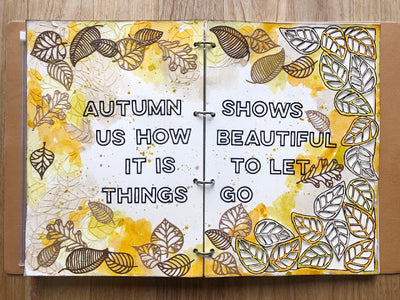 Autumn Art Journalling - Tanya Heritage