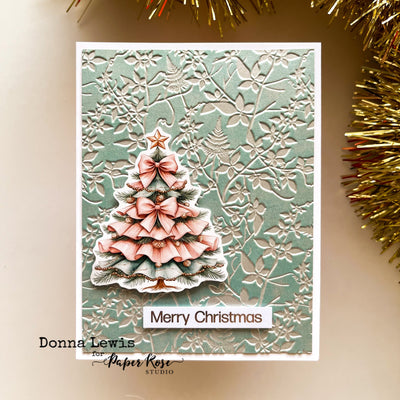 Holiday Cards with Embossing & Inking Techniques - Donna Lewis
