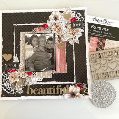 Beautiful Forever Layout - Tanya Heritage