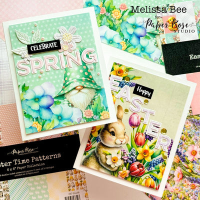 Easter Time Basics & Patterns Greeting Cards - Melissa Bee