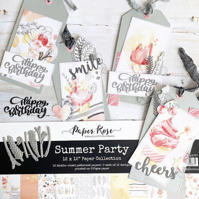 Summer Party Gift Tags - Tanya Heritage