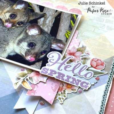 Easter Memories Scrapbook Layout - Julie Schinkel