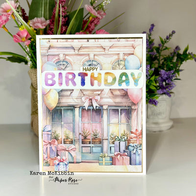 Birthday Fun Pop-Out Card - Karen McKibbin