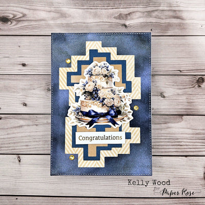 Wedding Blooms Card Trio - Kelly Wood