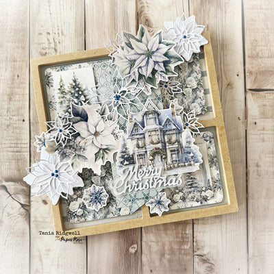 White Christmas Mini Decor Frame - Tania Ridgwell