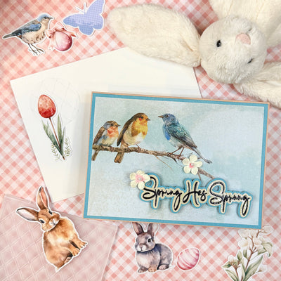 Easter Memories Pop-Up Card - DJ Baker