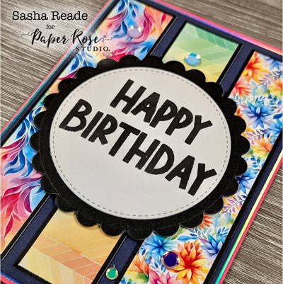 Cardmaking with Scraps - Sasha Reade