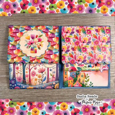 Rainbow Village Mini Folios - Sasha Reade