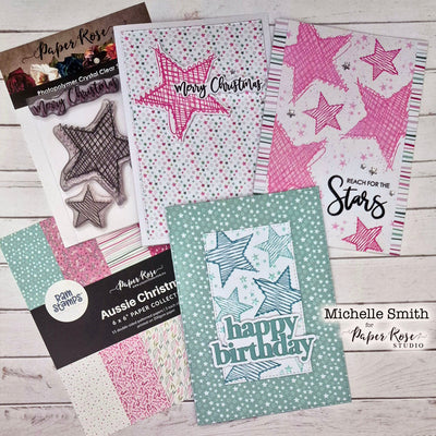 Scribble Stars Cards - Michelle Smith
