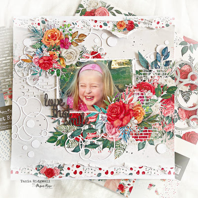 Love that Smile Layout - Tania Ridgwell