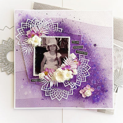 You Are Gorgeous Inside & Out Layout- Tania Ridgwell