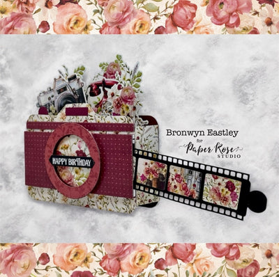 Vintage Rose Camera Box Card – Bronwyn Eastley