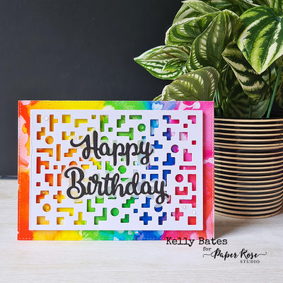 Pixelated Happy Birthday - Kelly Bates