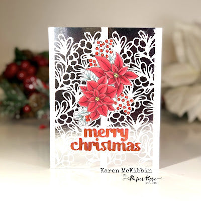 Christmas Poinsettia - Karen McKibbin
