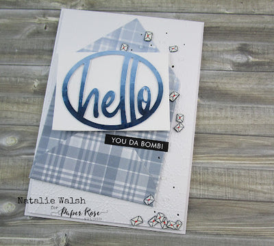 Hello Layered Card - Natalie Walsh