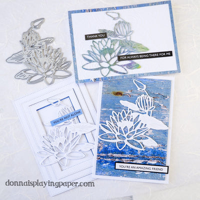 Lotus Bloom Cards - Donna Lewis