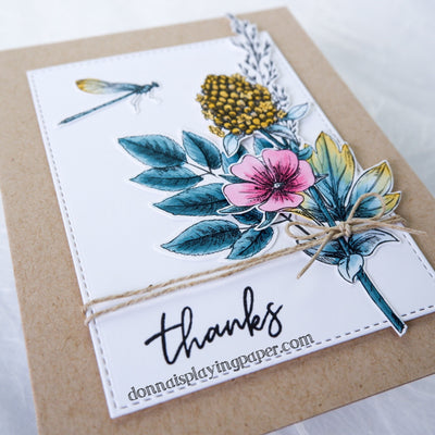 Wildflower Bouquet Cards - Donna Lewis