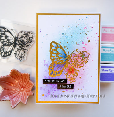 Butterfly Sympathy Card - Donna Lewis